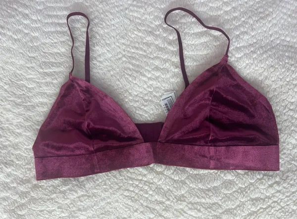Burgundy Bralette - Image 3