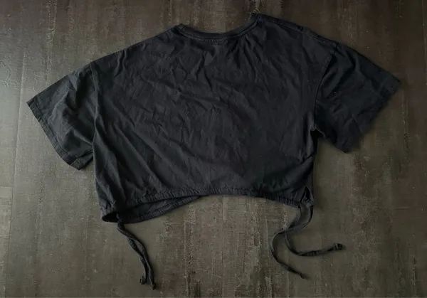 Daytrip Day Break Black Tie Summer Top L - Image 3