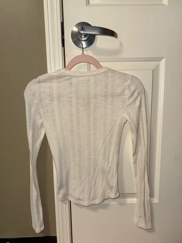 American Eagle Button-Up Long Sleeve Shirt - Image 2