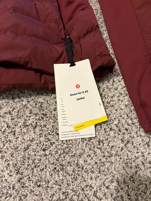 Lululemon Down For It All Jacket - Image 5