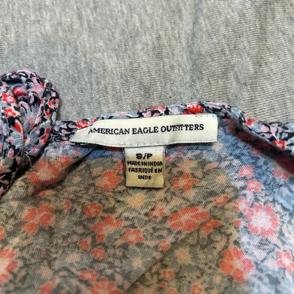 American Eagle floral spaghetti strap top - Image 4