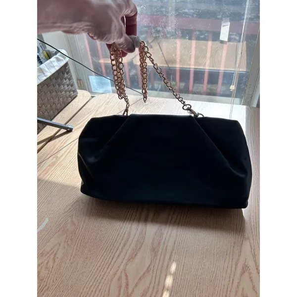 New Women’s A New Day Faux Leather Handbag 👜 Purse Black 7”x13”x7 - Image 5