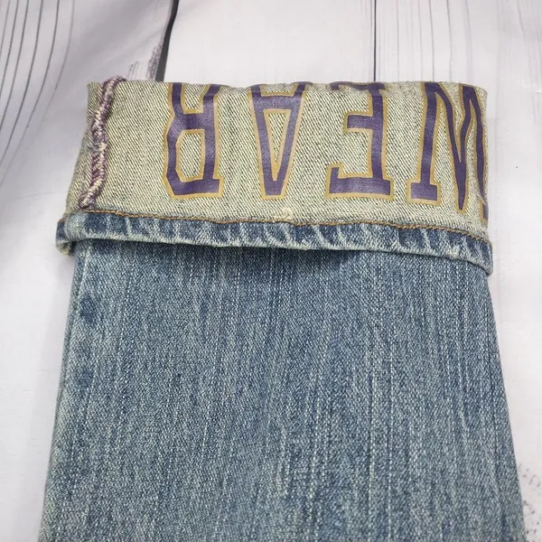 Rocawear Y2K 90's Denim Capri Size 11 - Image 12