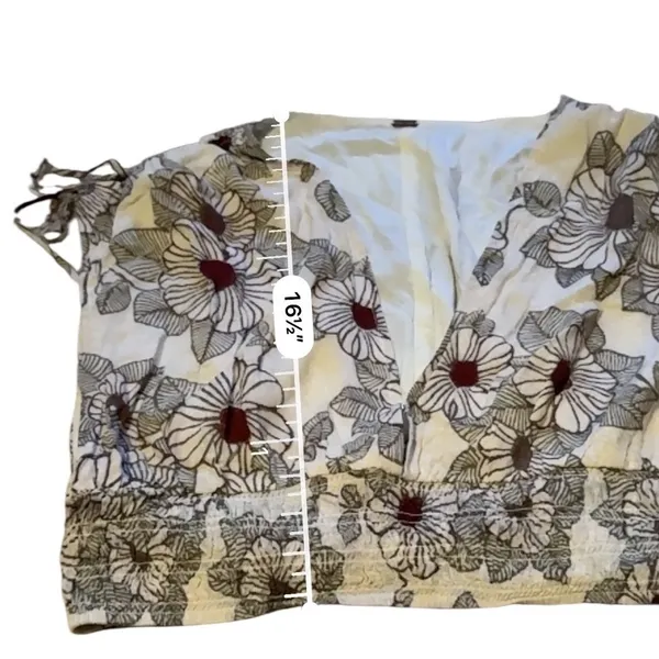 Free People Morning Sun Set Women's Small Floral‎ Skirt Top Boho Festival - Image 8