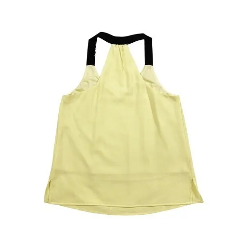 Bar III Yellow‎ Sleeveless Flowy Tank Top Size Small - Image 2
