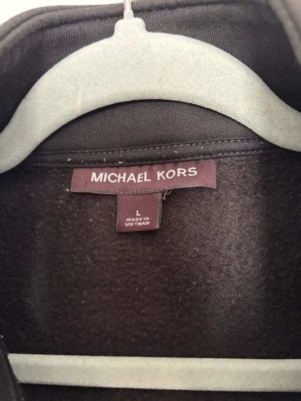 Michael Kors Ladies Full Zip Sweatshirt Size L - Image 3