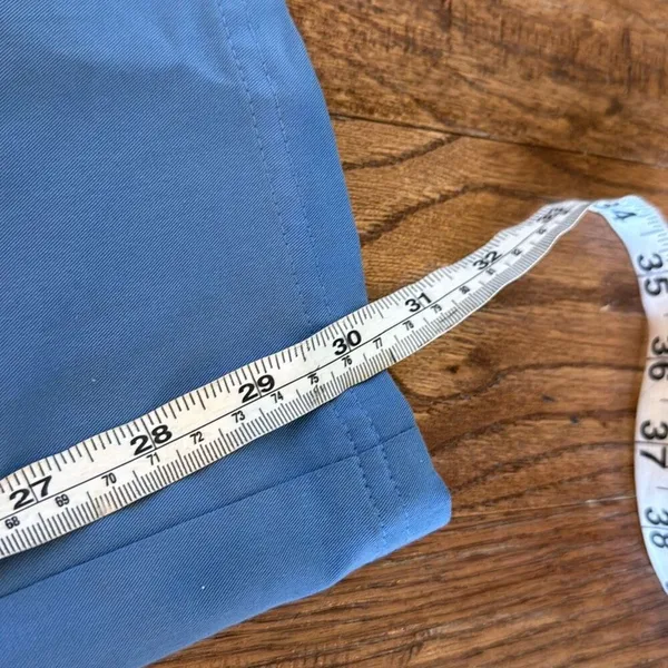 Figs Technical Collection blue high rise pockets scrubs small - Image 5