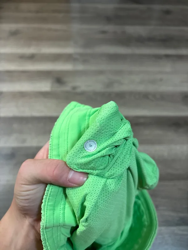 Green Lululemon Hotty Hot Shorts - Image 4