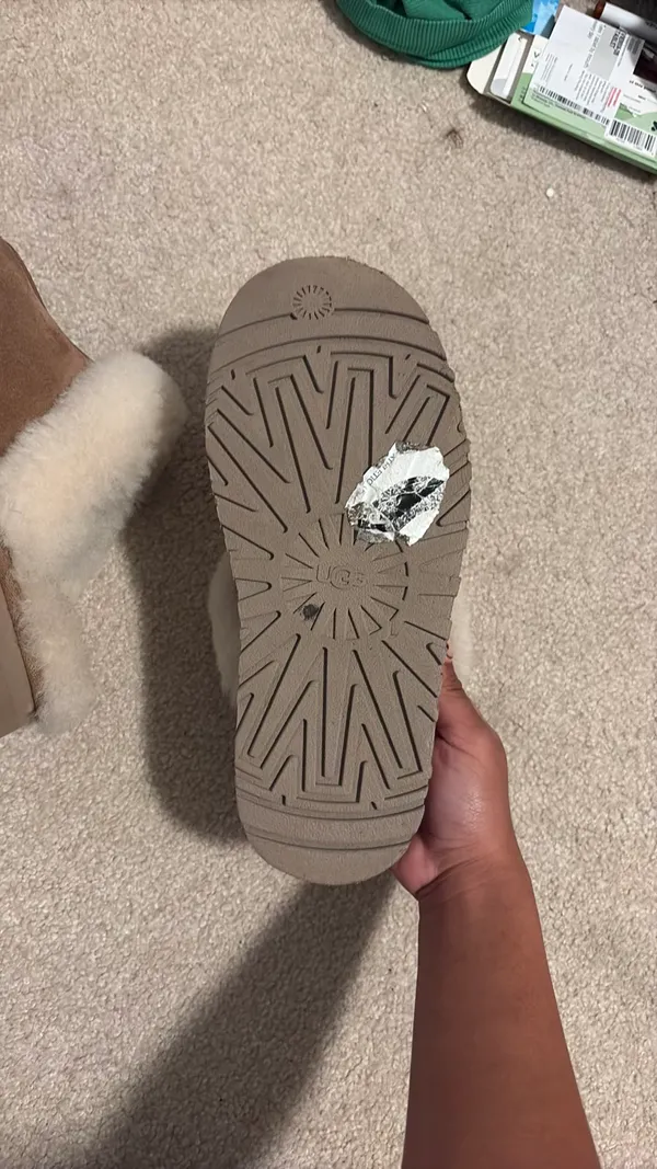 Platform UGG Slippers size 7 - Image 7