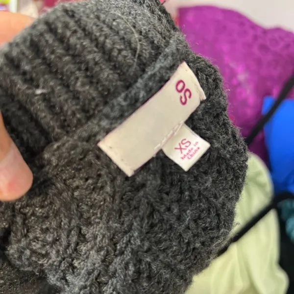 Gray sweater Gray Size XS - Image 3