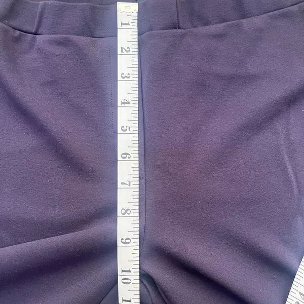 Max Mara‎ leisure navy blue wide leg pants size medium - Image 6