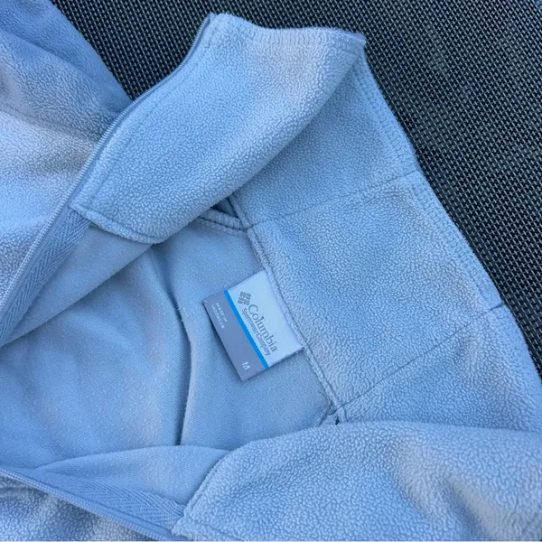 COLUMBIA Sweatshirt Womens Medium‎ Glacial Fleece III Pullover Quarter Zip - Image 5