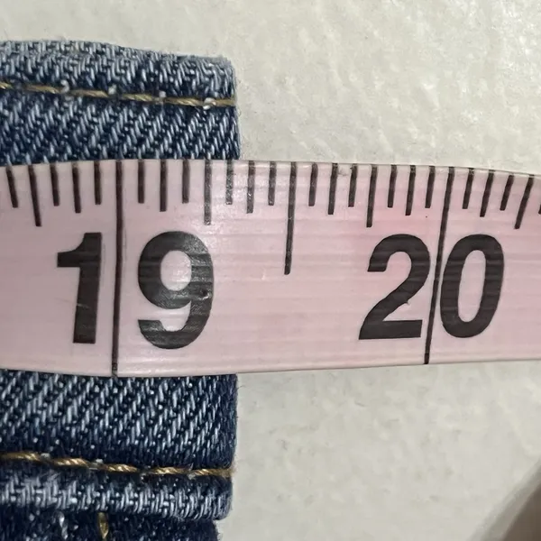 Abercrombie Fitch Curve Love Ankle Straight High Rise Jeans Women's Size 18/34 R - Image 4