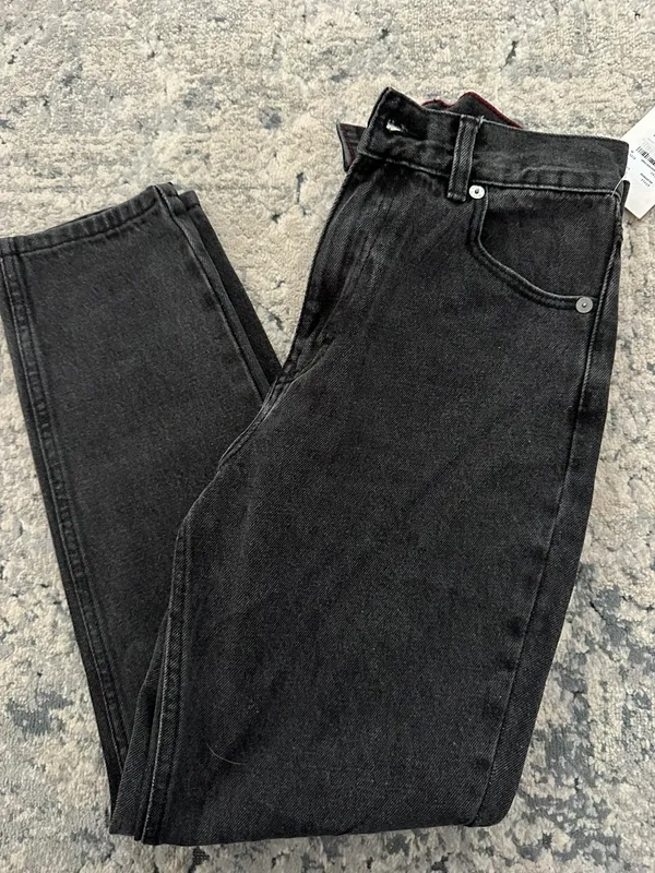 RVCA high rise straight jeans - Image 4