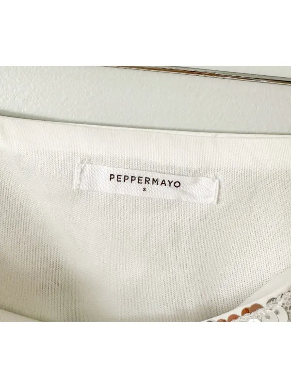 Peppermayo Champagne Chic Mini Skirt in Discoball - Image 12