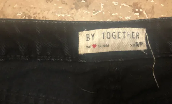 By Together Cutoff Denim Shorts - Image 3