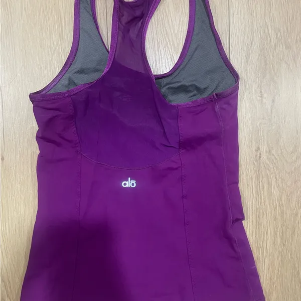 Alo Purple Women's Tank Top - Image 4