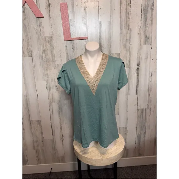 Blouse size XL Green - Image 2