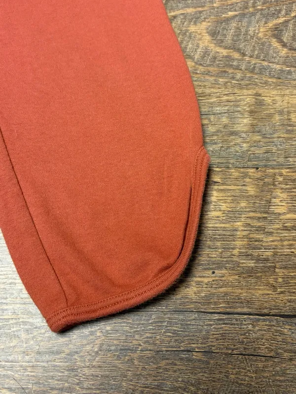 Pact Organic Cotton Joggers Pant Womens XS Orange Pocket Sustainable Lounge Cozy - Image 2