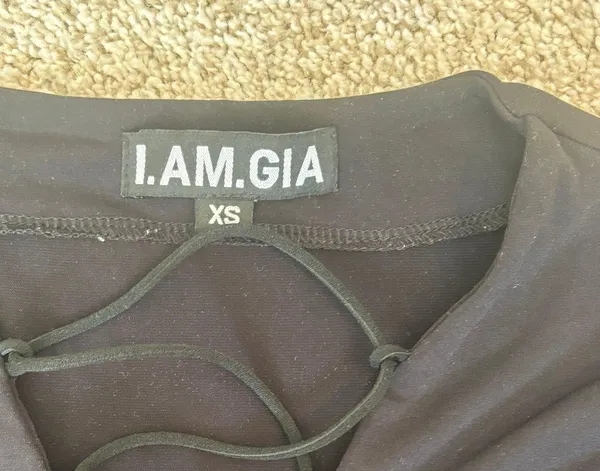 i.am.gia Black Long Sleeve - Image 2