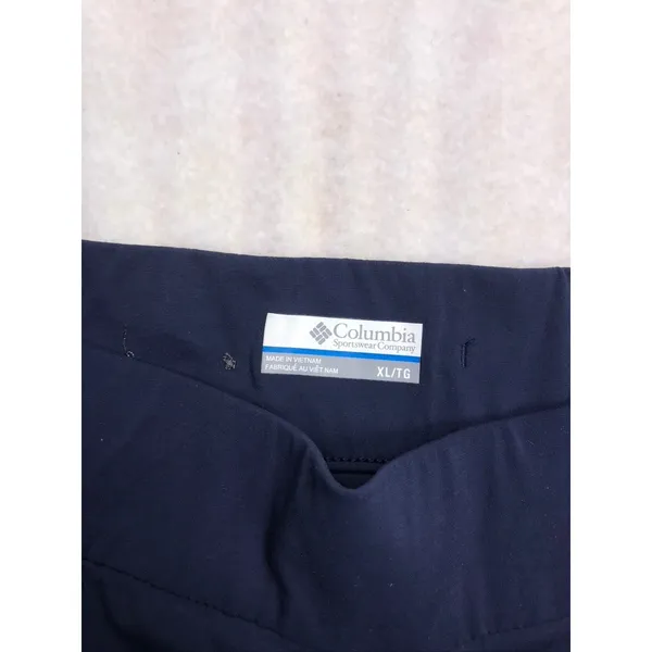 Columbia‎ Anytime Casual Pull On Pant Navy Blue XK0419 XL Womens Hiking Pants - Image 2