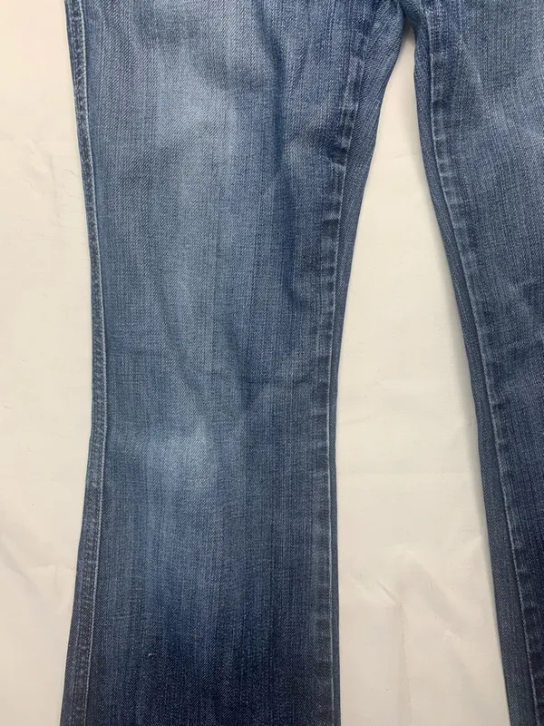 7 for all man kind size 29 A Pocket Women’s Flared Denim Jeans Blue - Image 7