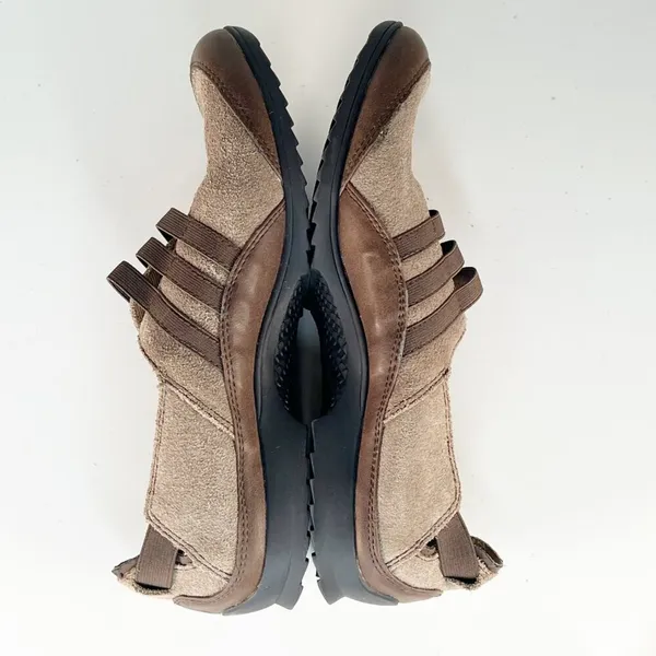 Eddie Bauer Flynn Brown Suede Leather Business Casual Slip-On Shoes Women 6 - Image 5