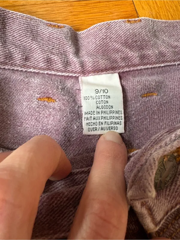 🐎 vintage crazy horse jeans 🐎 Purple Size 10 - Image 6