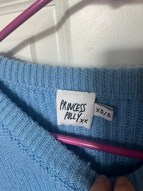Princess Polly Blue Sweater Knit - Image 2