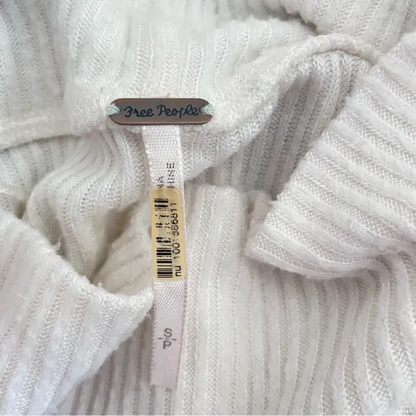 Free People Prism Swit Thermal Ski Top in Ivory Size Small - Image 5