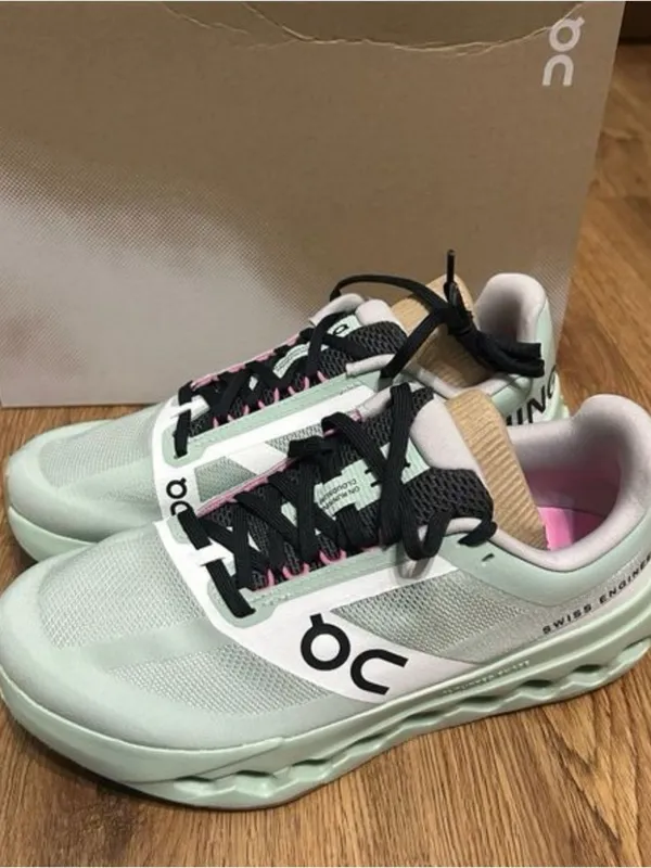 ON CLOUDSURFER athletic training running lace up shoes sneakers women’s 7 new - Image 5