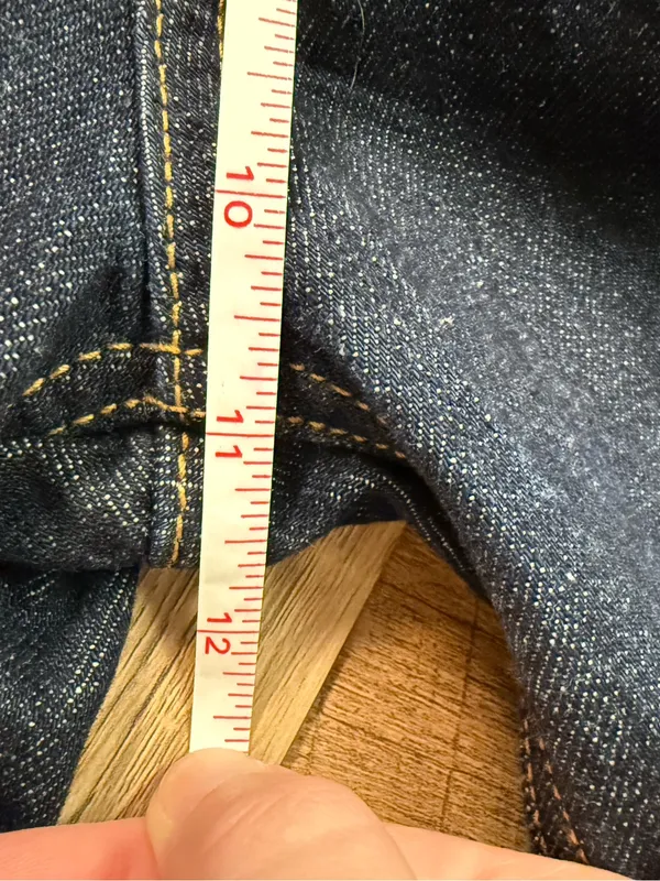 Parke 90's Straight Jeans in Dark Wash Women’s Size 28 100% Organic Cotton - Image 13