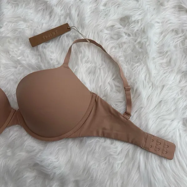 Skims Fits Everybody PushUp Demi Bra Clay Size 32DD - Image 7