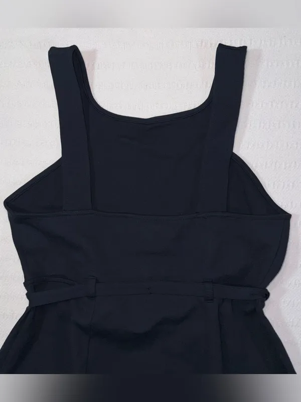 Anthropologie Maeve Womens Belted Peplum Top Size M Black NWT - Image 7