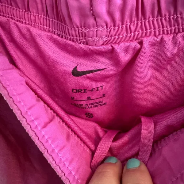 Pink Nike Dri-Fit Shorts Women's Size Medium - Image 3