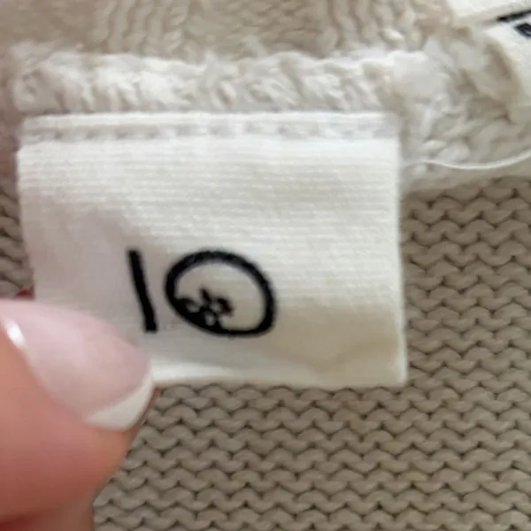 Tentree Anoba Cardigan Ivory Size Large - Image 5
