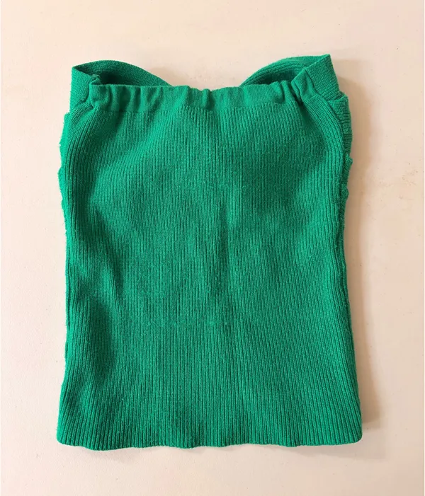 Tube Top Green Size M - Image 2