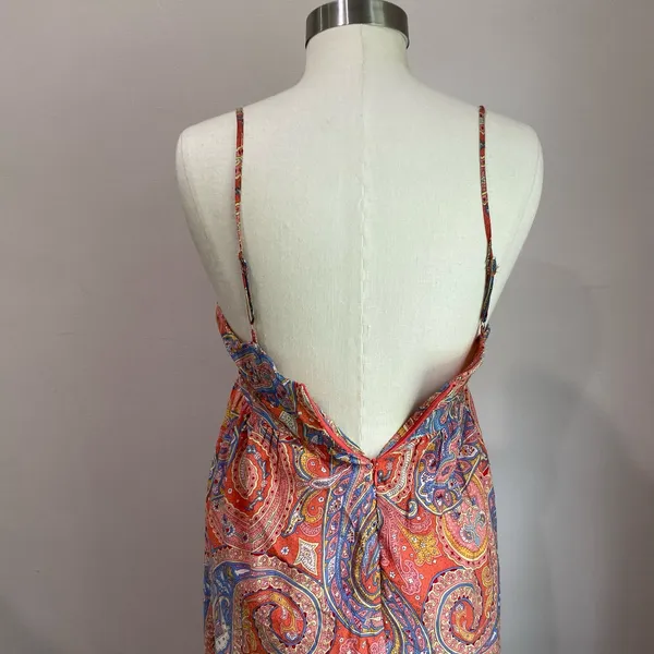 Molly Bracken Printed‎ Long Dress in Pink Isabelle Size XS - Image 6