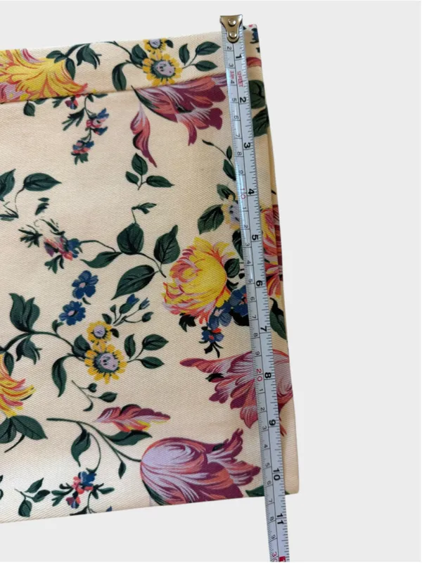 Entro Floral Print Wide Leg Pants Size S - Image 9