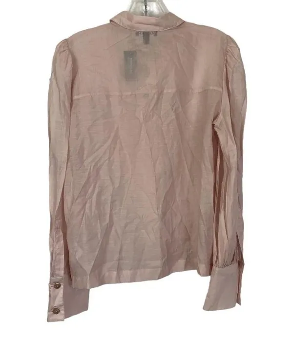 Express Women's Super Light Pink Casual Top - Image 2