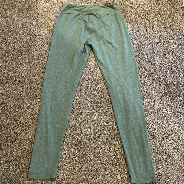 LuLaRoe Forest Green colored leggings - Image 5