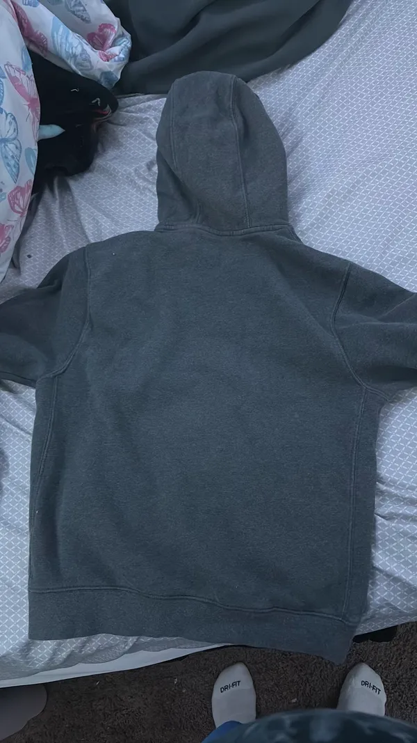 Nike Dark Grey  Hoodie - Image 3