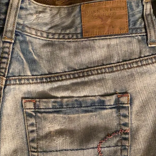 American Eagle denim micro shorts - Image 4