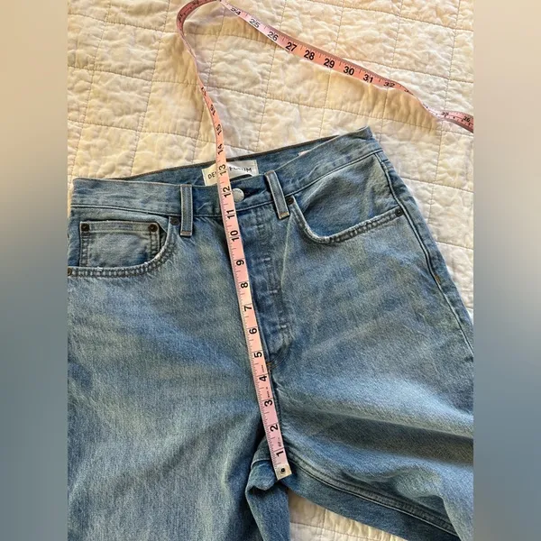 Denim Forum The Boyfriend High Rise Loose Jeans 26 - Image 6