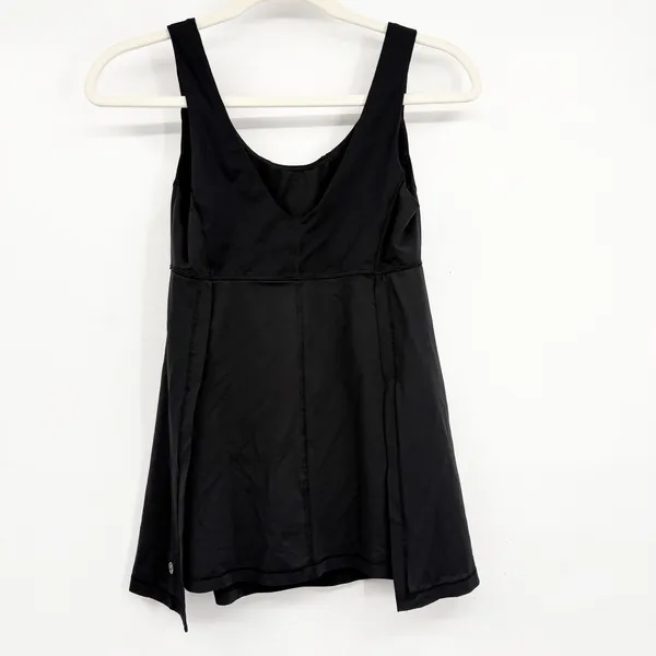 Lululemon Womens‎ Black Mesh Trim Athletic Yoga Workout Gym Tank Top Size 6 - Image 5