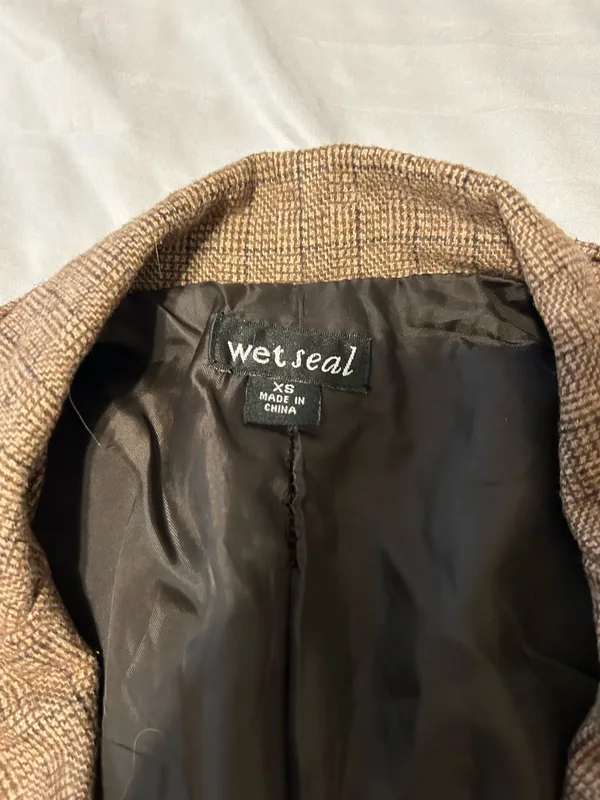 Wet Seal Plaid Blazer - Image 2