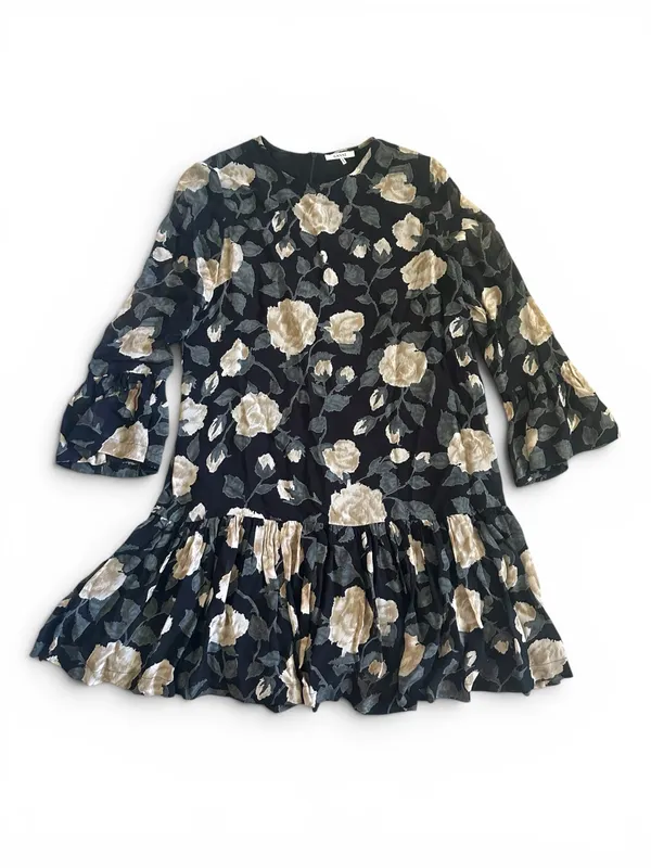 Ganni Carlton Georgette Dress | 36 - Image 2