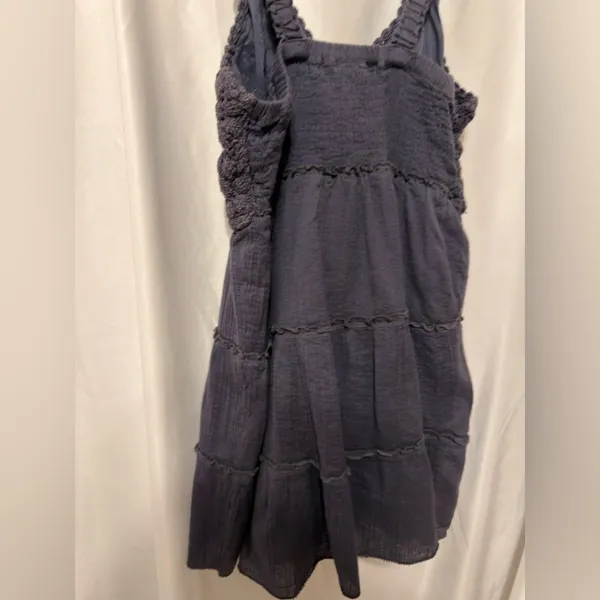 Athleta tiered boho sundress Crochet top XS - Image 8