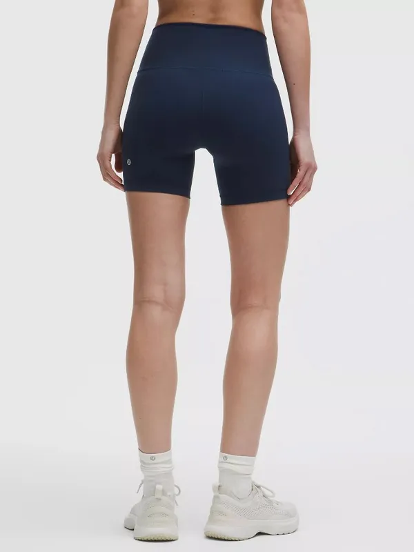 lululemon Wunder Train High-Rise Short 6" - True Navy - Image 3