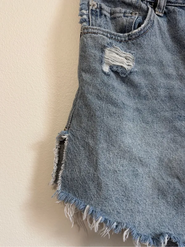 Free People Baggy Tomboy Shorts Size 26 - Image 5